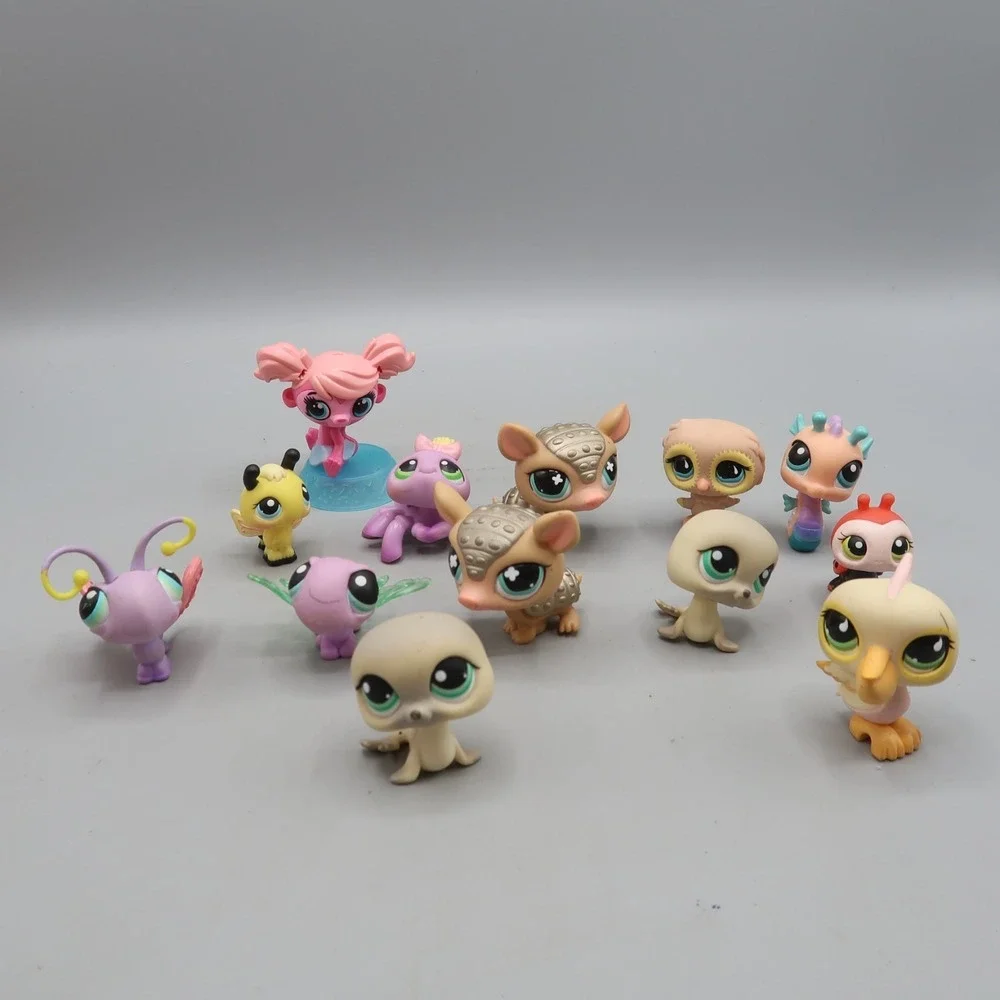 Littlest Pet Shop LPS #638 Armadillo 342 Seal 142 Seahorse 674 Owl 136 Spider ++